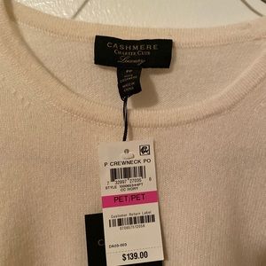Charter Club
Crew-Neck Cashmere Sweater